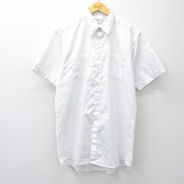 90s 半袖シャツ ホワイト メンズXL相当 | 古着