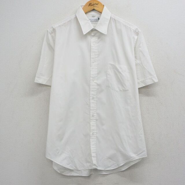 バンヒューセン 90s 半袖シャツ ホワイト メンズXL相当 | 古着