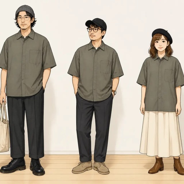 古着通販 L☆古着 ペリーエリス 半袖 シャツ メンズ 90年代 90s ロング