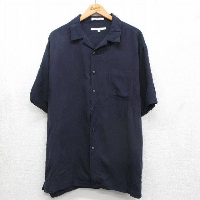 古着通販 XL☆古着 ペリーエリス 半袖 シャツ メンズ 90年代 90s