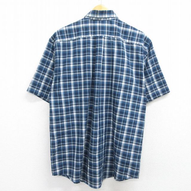 古着通販 XL☆古着 タウンクラフト 半袖 シャツ メンズ 90年代 90s