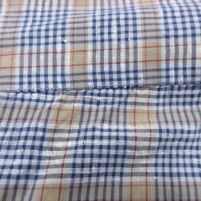 古着通販 XL☆古着 アロー 半袖 シャツ メンズ 90年代 90s 紺他 チェック