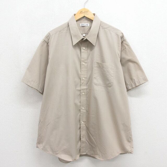 ピエールカルダン 90s 半袖シャツ ベージュ メンズXL相当 | 古着