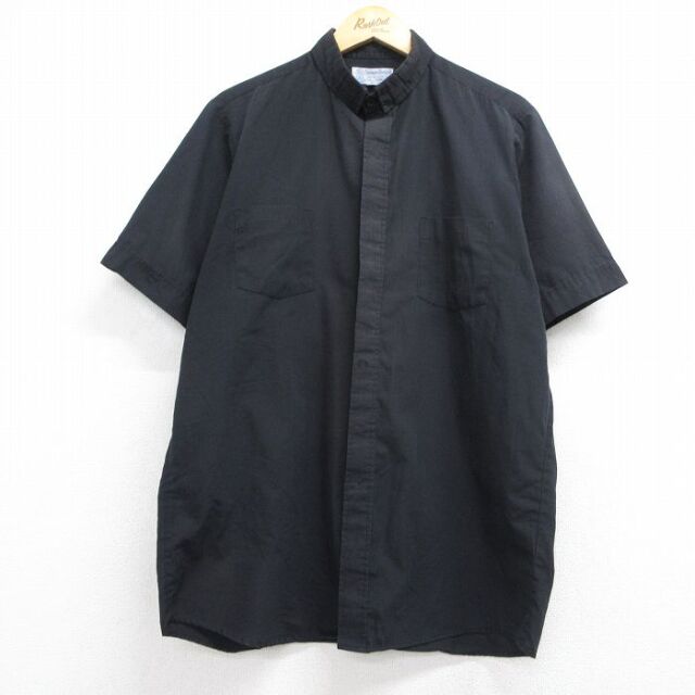 90s 半袖シャツ ブラック メンズXL相当 | 古着
