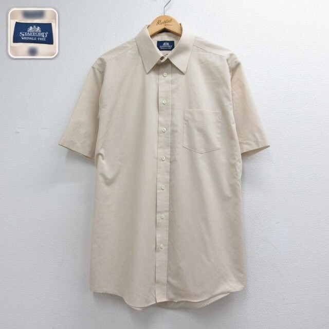 半袖シャツ ベージュ XL | 古着