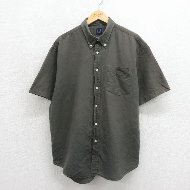 ギャップ 00s 半袖シャツ カーキ メンズXL相当 | 古着