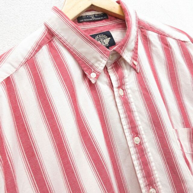 古着通販 XL☆古着 ドッカーズ 半袖 シャツ 90年代 90s 大きいサイズ