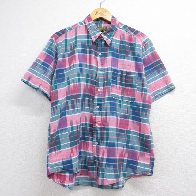 オシュコシュ 00s 半袖シャツ ピンク メンズXL相当 | 古着