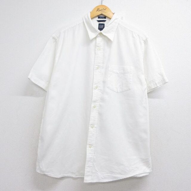 ギャップ 半袖シャツ ホワイト メンズXL相当 | 古着
