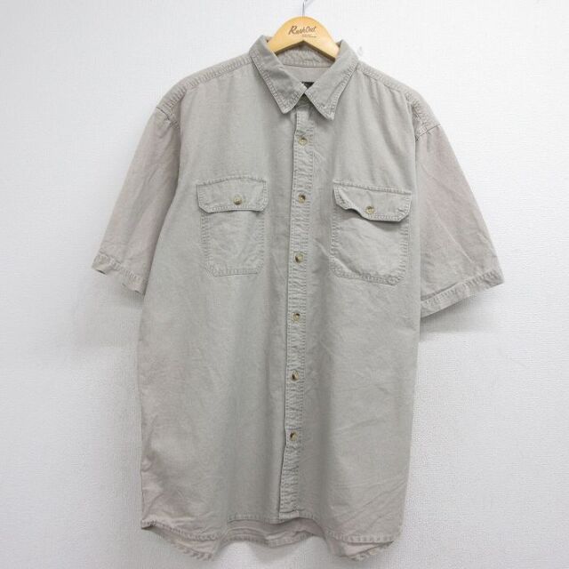 レッドヘッド 00s 半袖シャツ ベージュ メンズXL相当 | 古着