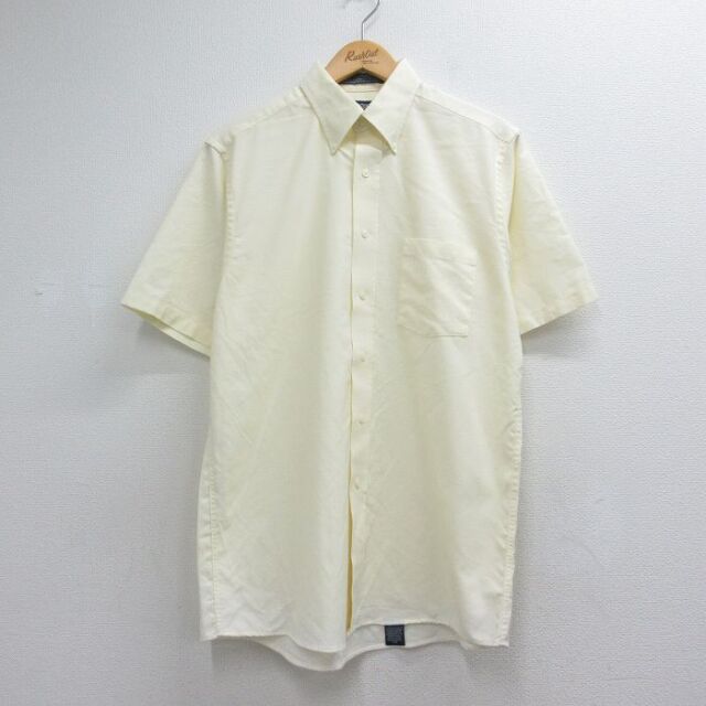 ピューリタン 00s 半袖シャツ イエロー メンズL相当 | 古着