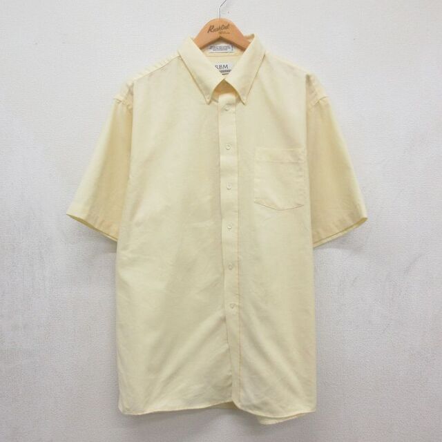 00s 半袖シャツ イエロー メンズXL相当 | 古着