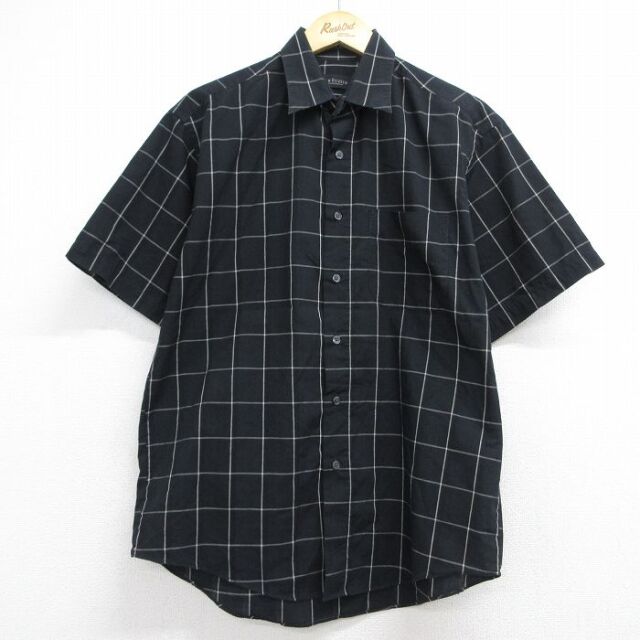 古着通販 L☆古着 グラミチ 半袖 シャツ メンズ 90年代 90s 総柄