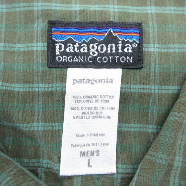 古着通販 XL☆古着 パタゴニア patagonia 半袖 ボロックス シャツ