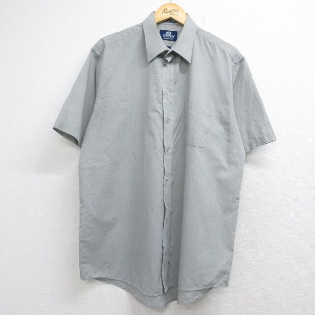 STAFFORD 半袖シャツ グレー メンズXL相当 | 古着