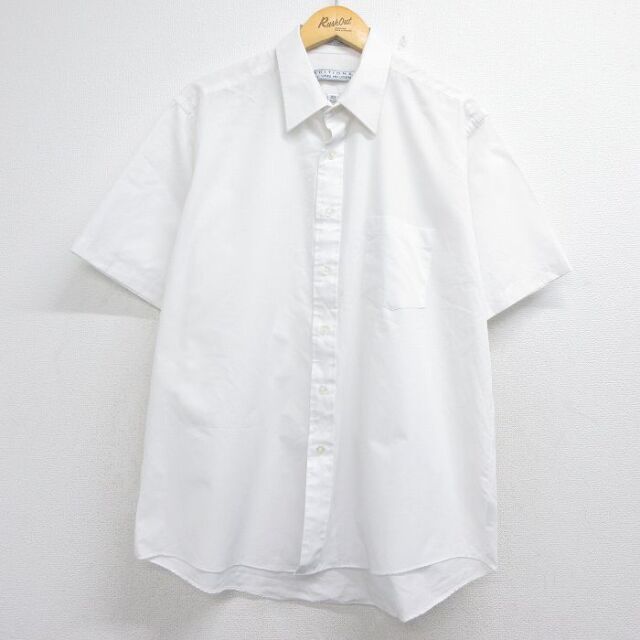 バンヒューセン 90s 半袖シャツ ホワイト メンズXL相当 | 古着
