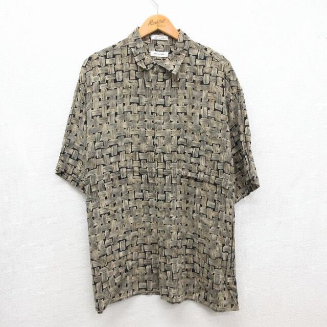 ピエールカルダン 00s 半袖シャツ カーキ メンズXL相当 | 古着