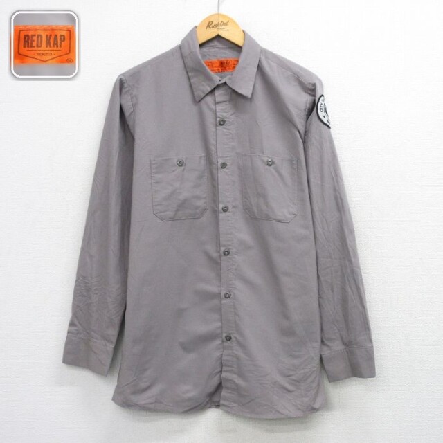 【50%OFF】レッドキャップ ワークシャツ ARIZONA グレー L | 古着