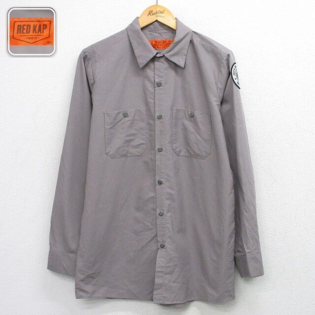 【50%OFF】レッドキャップ ワークシャツ ARIZONA グレー L | 古着