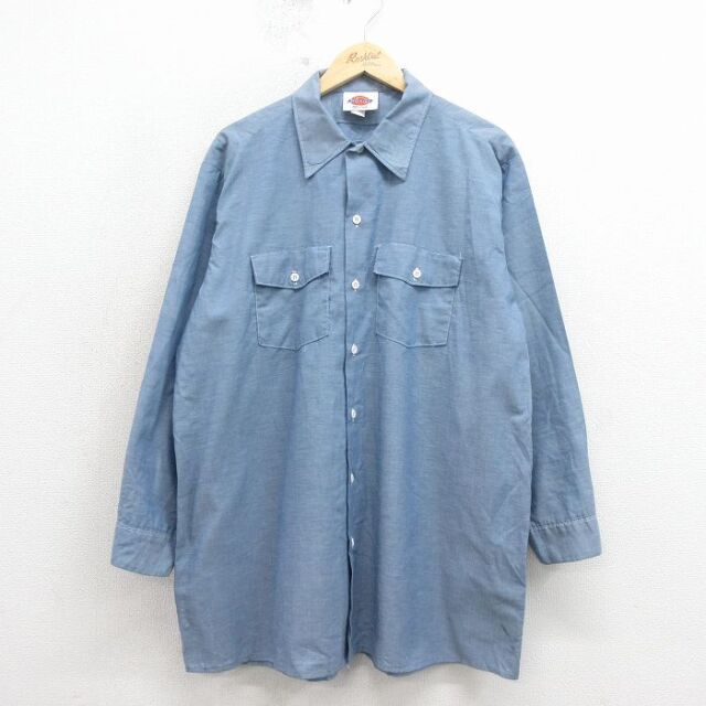 古着通販 M☆古着 エルエルビーン 長袖 ハンティング シャツ メンズ 80