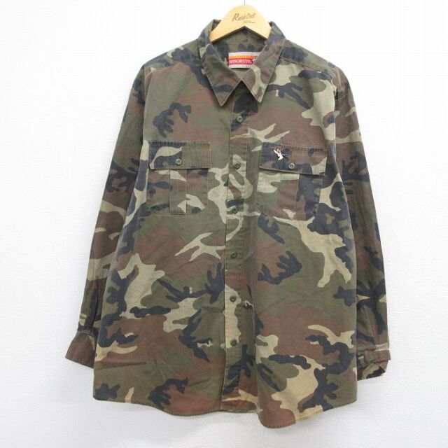 トップス 正規 Givenchy ジバンシィ 迷彩 カモフラ ドレスシャツ