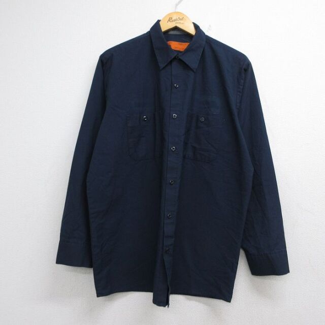 古着通販 XL☆古着 長袖 ワーク シャツ メンズ CiNTAS jiffylube