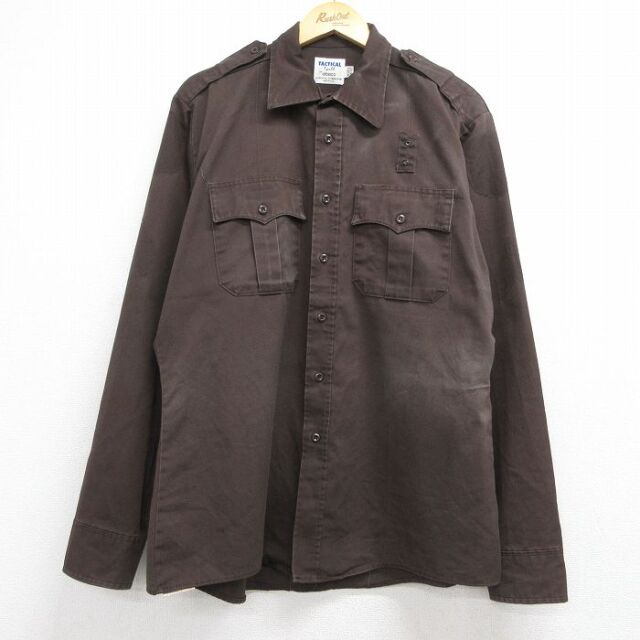 古着通販 M☆古着 エルエルビーン 長袖 ハンティング シャツ メンズ 80