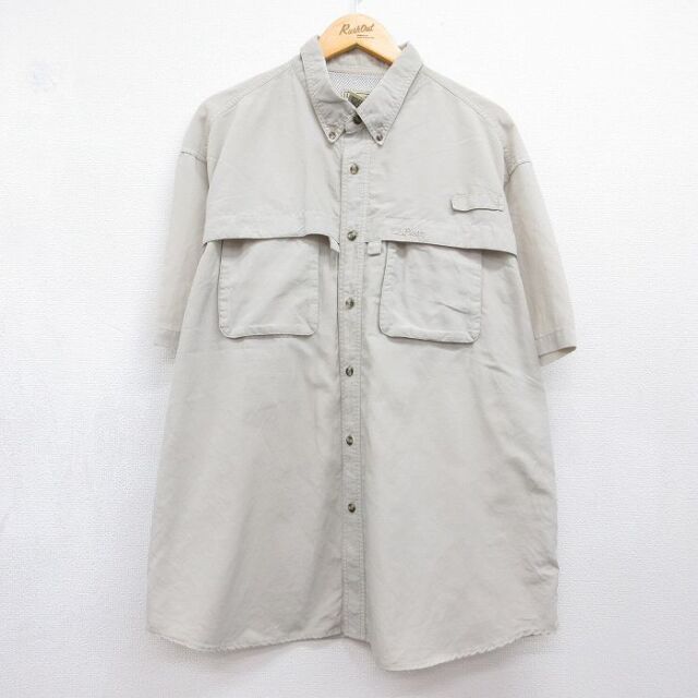 古着通販 L☆古着 半袖 ワーク シャツ メンズ 80年代 80s コカコーラ