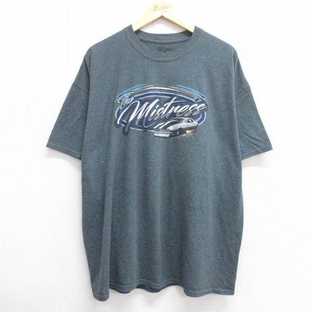 半袖Tシャツ 車 グレー XL | 古着