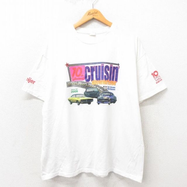 00s 半袖Tシャツ Cruisin ホワイト XL | 古着