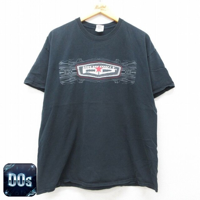 【50%OFF】00s 半袖Tシャツ RACIN DIRTY ブラック XL | 古着