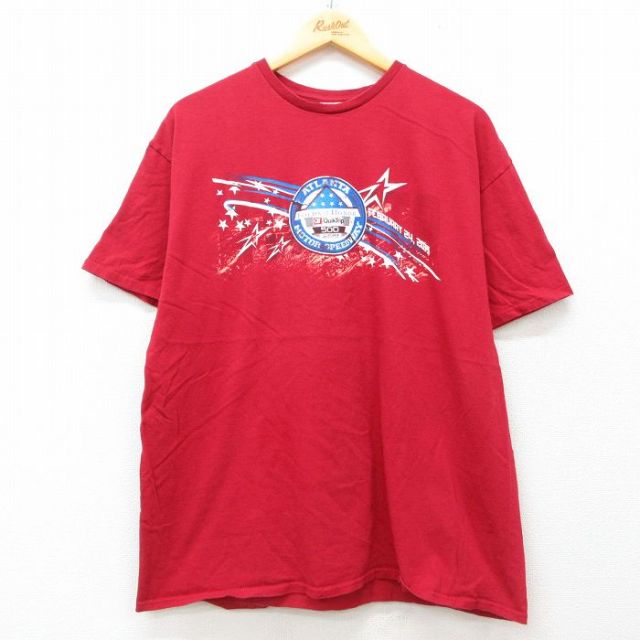 レーシングカー 半袖Tシャツ レッド XL | 古着