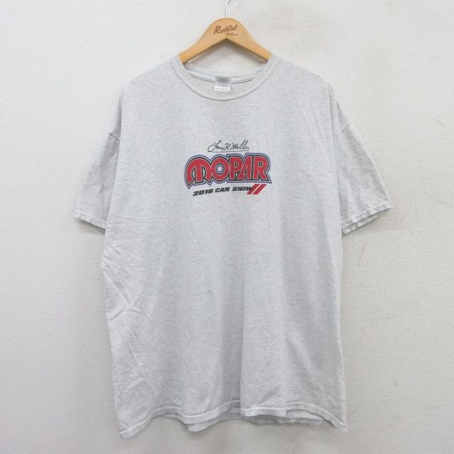 半袖Tシャツ 車 グレー XL | 古着