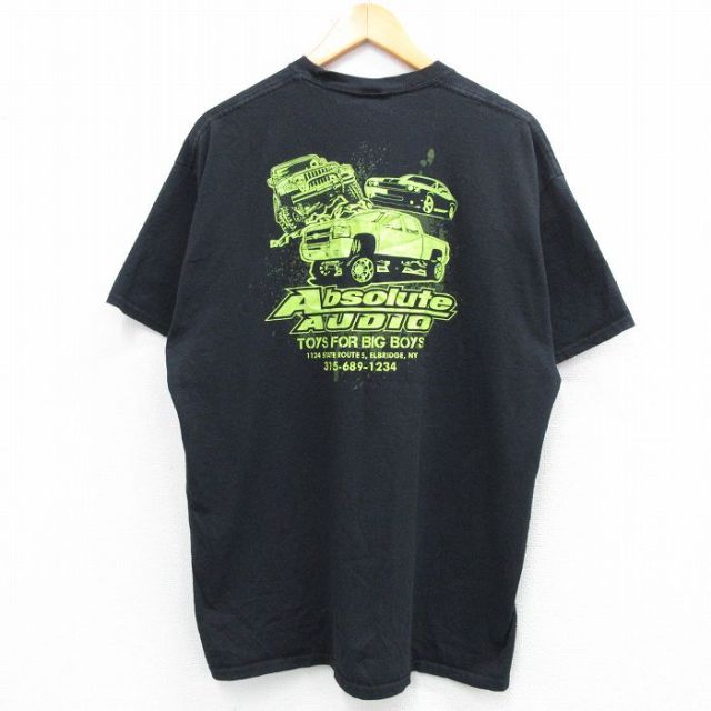 Absolute Audio 半袖Tシャツ 車 ブラック XL | 古着