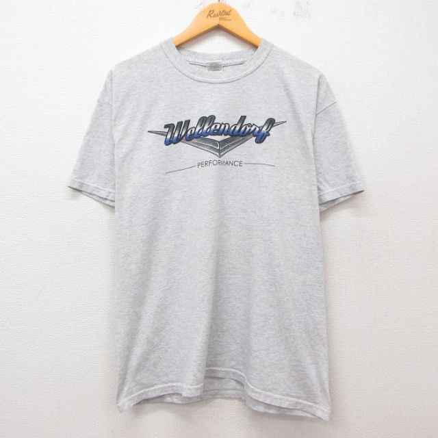 ウェレンドルク 半袖Tシャツ スタッフ グレー L | 古着