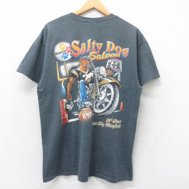 00s 半袖Tシャツ ソルティドッグ グレー L | 古着