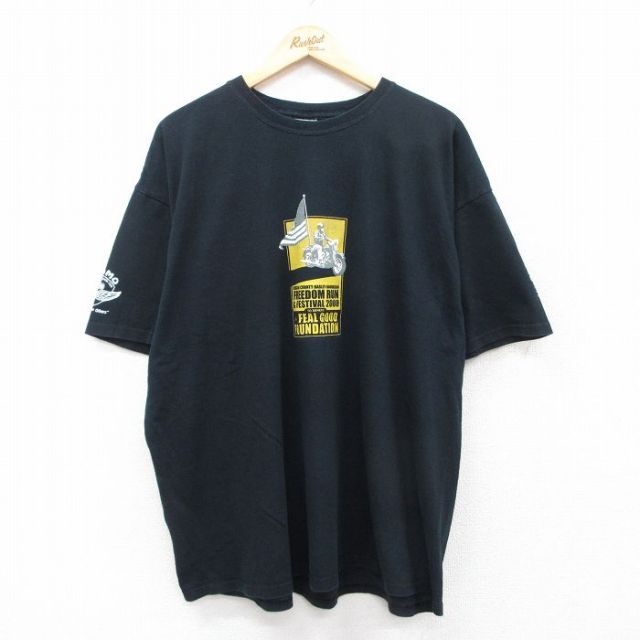 古着通販 XL☆古着 半袖 ビンテージ Tシャツ メンズ 00年代 00s