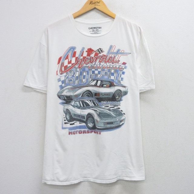 半袖Tシャツ シボレー ホワイト XL | 古着
