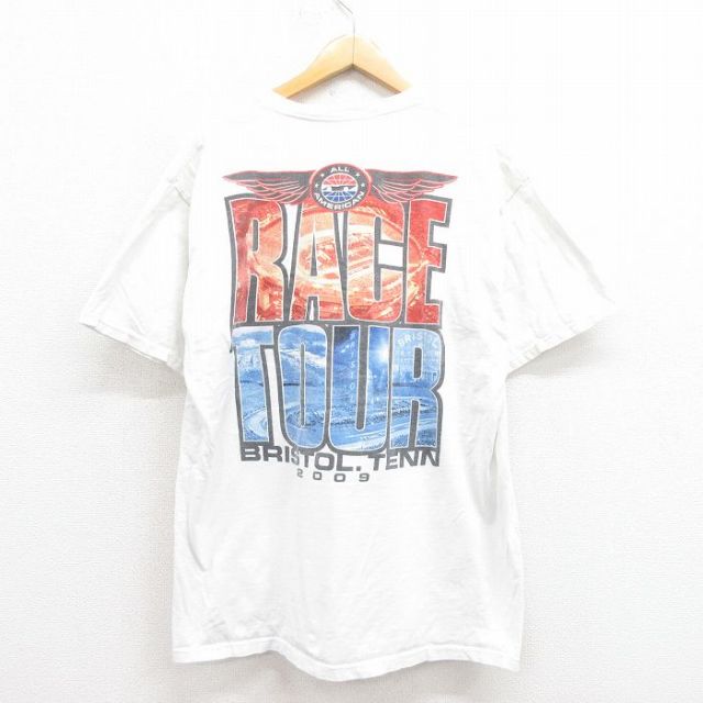 00s 半袖Tシャツ レースツアー ホワイト XL | 古着