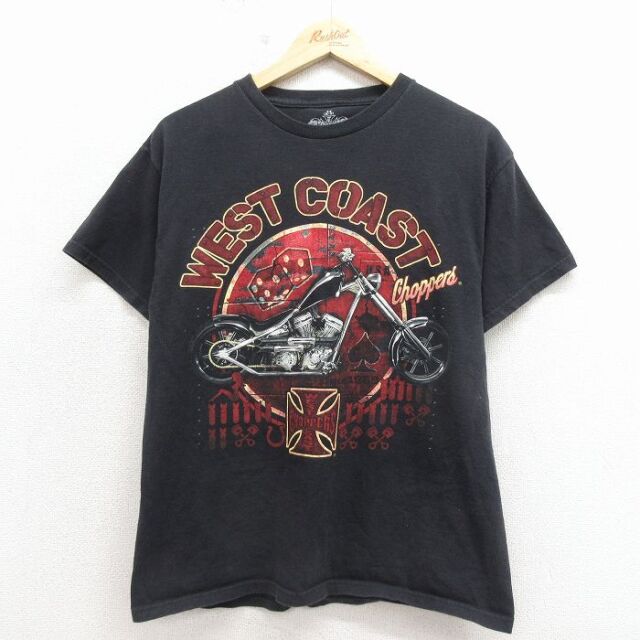 古着通販 M☆古着 ウエストコーストチョッパーズ 半袖 Tシャツ メンズ