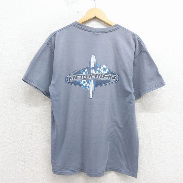 00s 半袖Tシャツ サーフボード ネイビー メンズL相当 | 古着