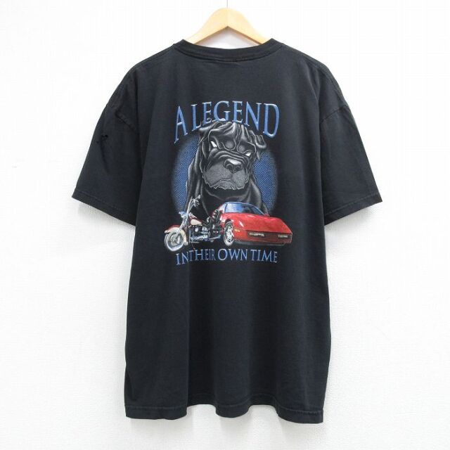 00s 半袖Tシャツ Da Dawg ブラック メンズXL相当 | 古着