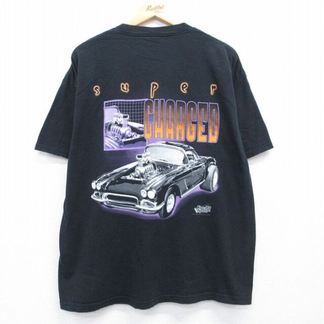 古着通販 XL☆古着 半袖 ビンテージ Tシャツ メンズ 90年代 90s ホット