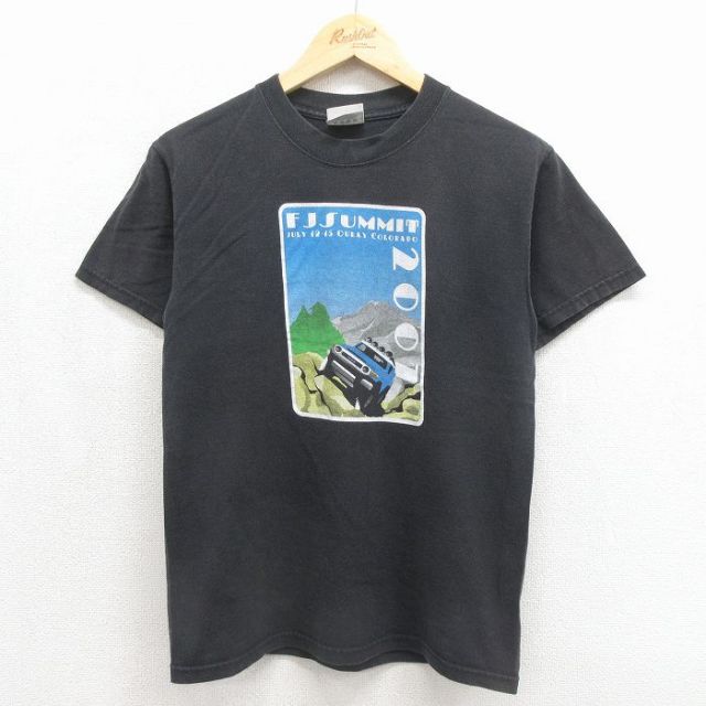 00s 半袖Tシャツ FJクルーザー ブラック メンズS相当 | 古着