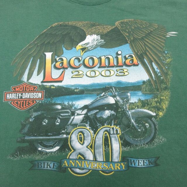 古着通販 XL☆古着 ハーレーダビッドソン 半袖 ビンテージ Tシャツ