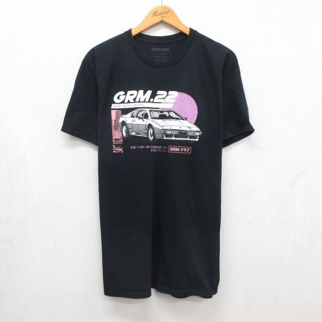 ロータスエスプリ 半袖Tシャツ ブラック メンズXL相当 | 古着