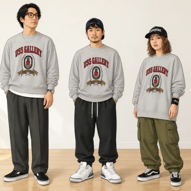 古着通販 L☆古着 MVスポーツ 長袖 スウェット メンズ 90年代 90s USS