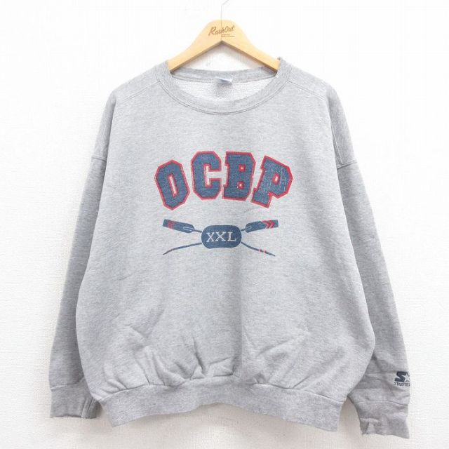 Brook スウェット グレー XL USA製 90s Champion 