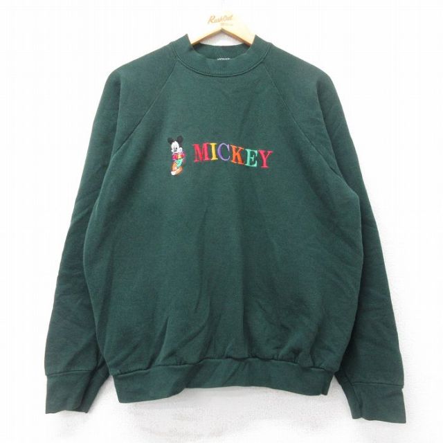 古着通販 L☆古着 フルーツオブザルーム 長袖 スウェット メンズ 90