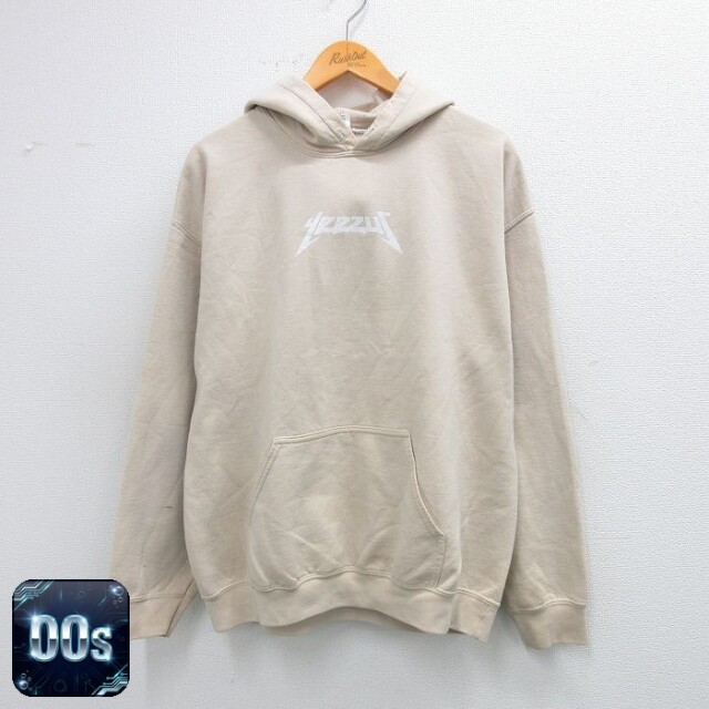 00s パーカー yeezus ベージュ L | 古着